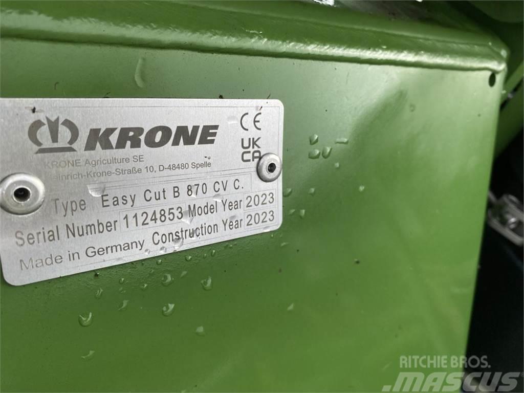 Krone EC B 870 CV Collect Çayir biçme makinalari