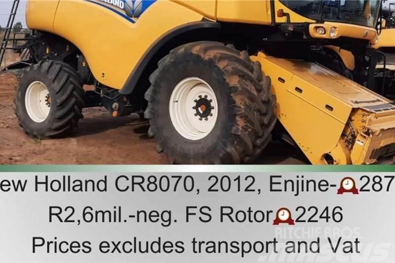 New Holland CR 8070 - 2246 rotor hours Diger kamyonlar