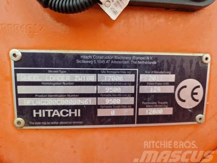Hitachi ZW 180 Tekerlekli yükleyiciler