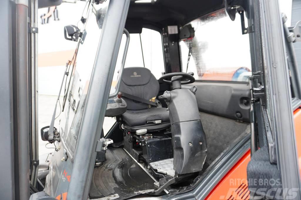 Linde H40T-02 , Roto seat , Triplex 4t-4,7M A/C LPG'li forkliftler