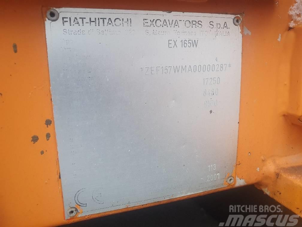 Fiat-Hitachi EX 165 W Lastik tekerli ekskavatörler