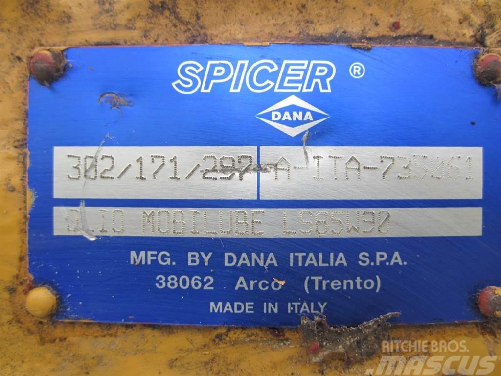 Spicer Dana 302/171/297 - Axle/Achse/As Akslar
