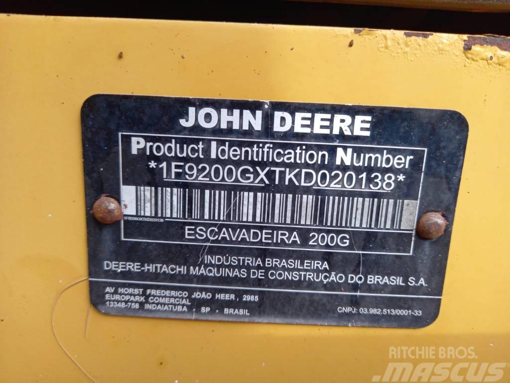 John Deere 200G Paletli ekskavatörler