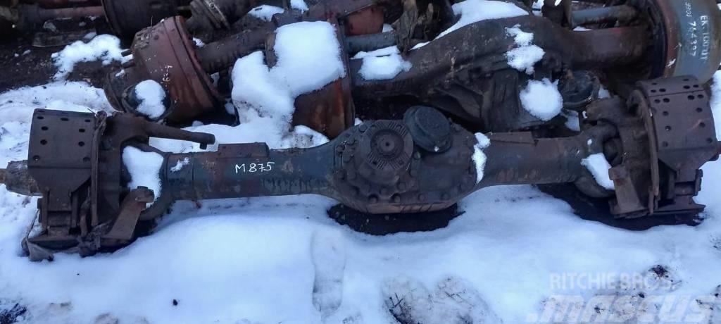 MAN 14.272 front axle with out hubs Akslar