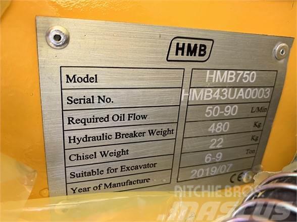 HMB 750 Hidrolik kırıcılar