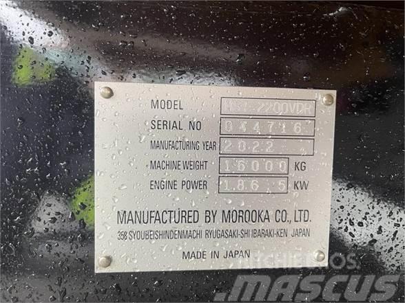 Morooka MST2200VDR Paletli damperler