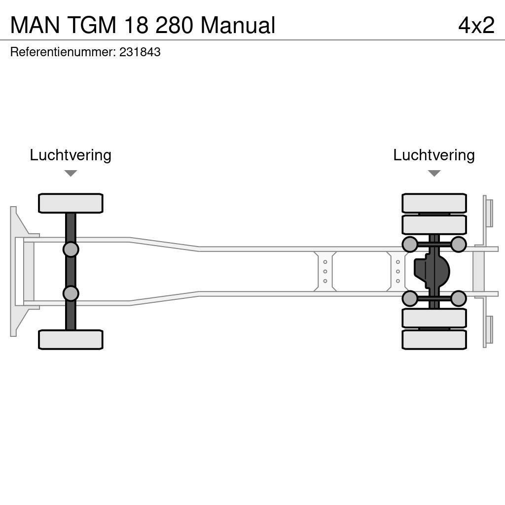 MAN TGM 18 280 Manual Çekiciler