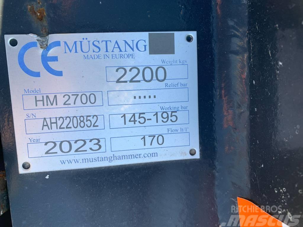 Mustang HM2700 Hidrolik kırıcılar