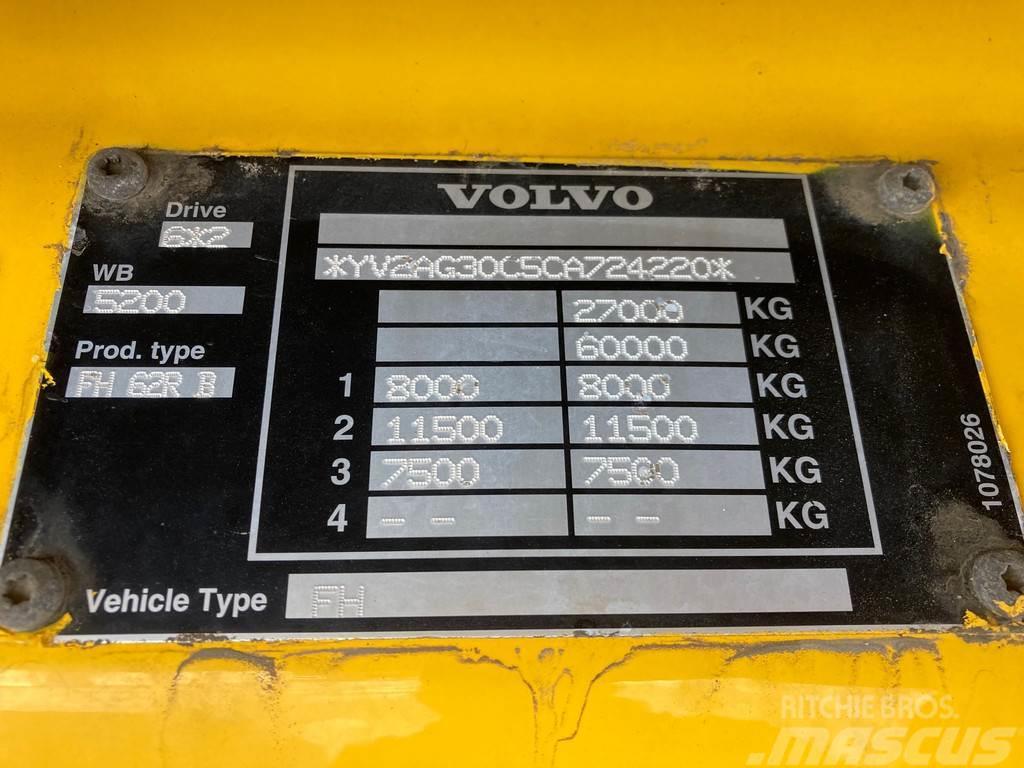 Volvo FH500 8X2*6 + CRANE HIAB + LIFT HIAB + VEB + FULL Vinçli kamyonlar