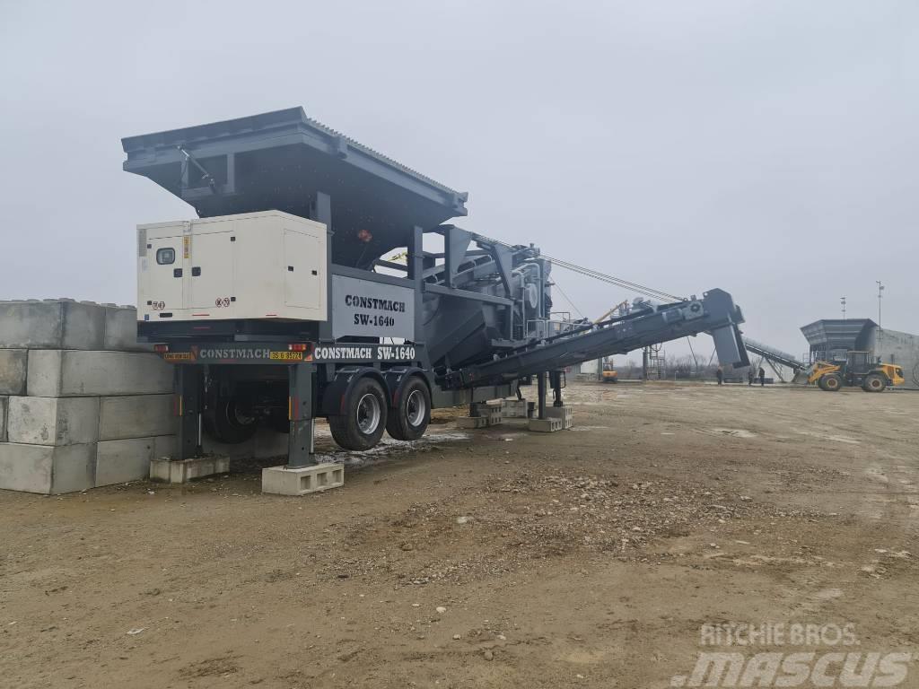 Constmach SW-1240 Mobile Screening And Washing Plant Elekler
