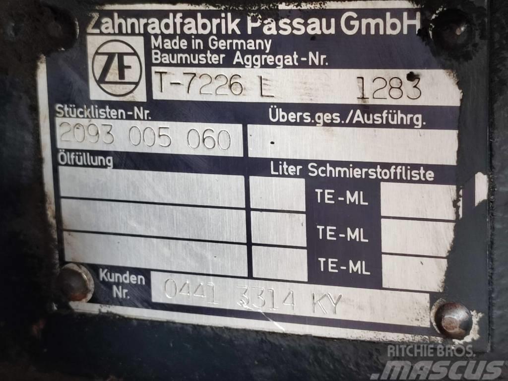 Deutz-Fahr T 7226 L DEUTZ FAHR 6.20 AGROTRON gearbox Sanzuman
