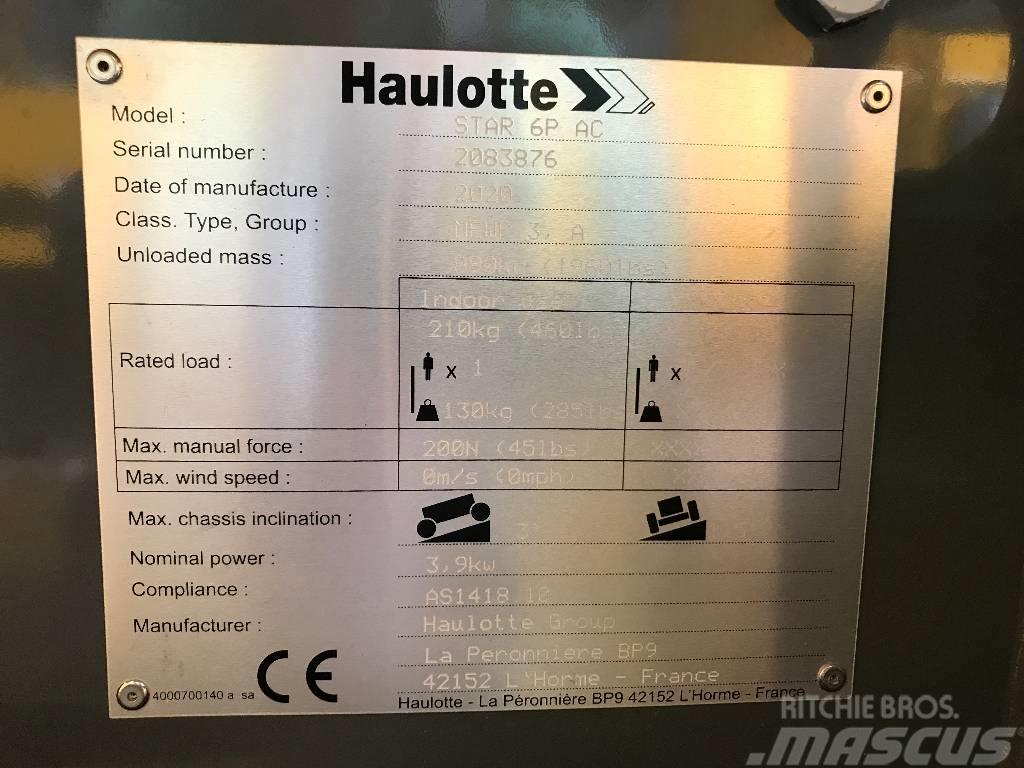 HAULOTTE STAR 6 PICKING AC Personel Platformları ve Cephe Asansörleri