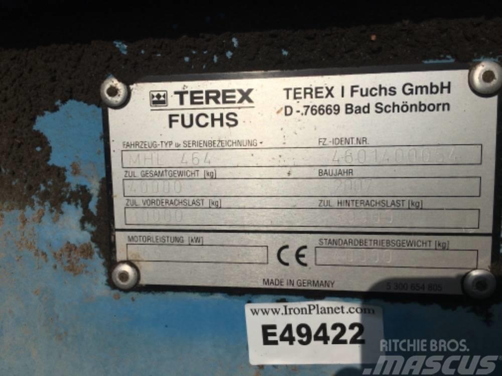 Terex Fuchs MHL 464 Lastik tekerli ekskavatörler