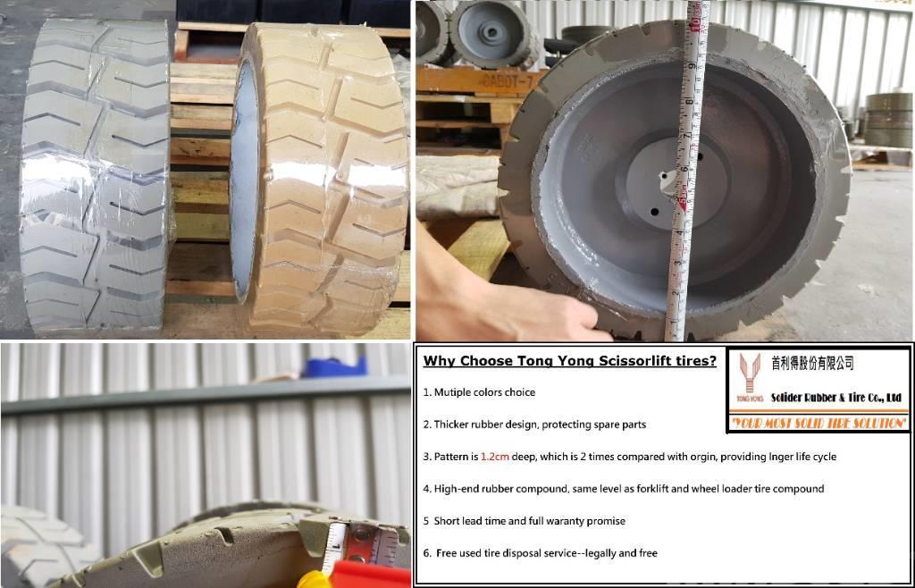 Tong Yong Scissor lift tire 12x4.5 (for Genie 1930) Lastikler