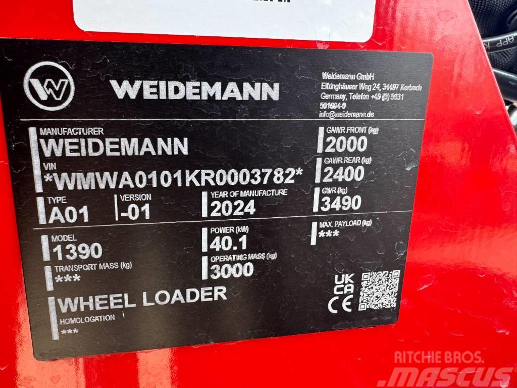 Weidemann 1390 Skid steer loderler