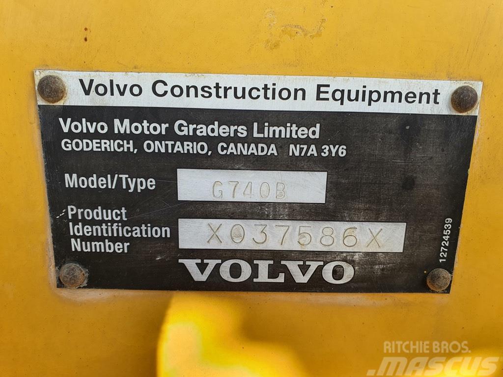 Volvo G 740 B PARTS Greyderler