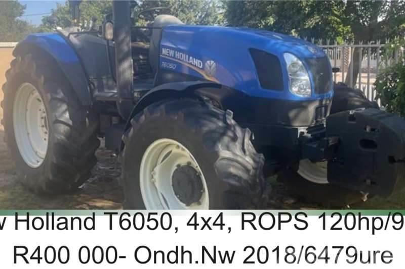 New Holland T6050 - ROPS - 120hp / 93kw Traktörler