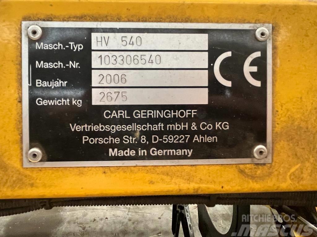 Geringhoff HV 540 Biçerdöver kafaları