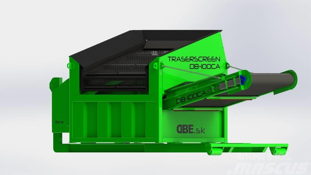 DB Engineering Siebanlage Hakenlift Traserscreen DB-100CA Elekler