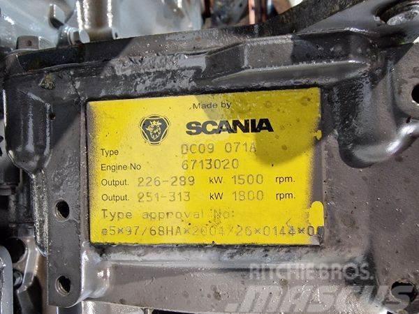 Scania DC09 71A Motorlar