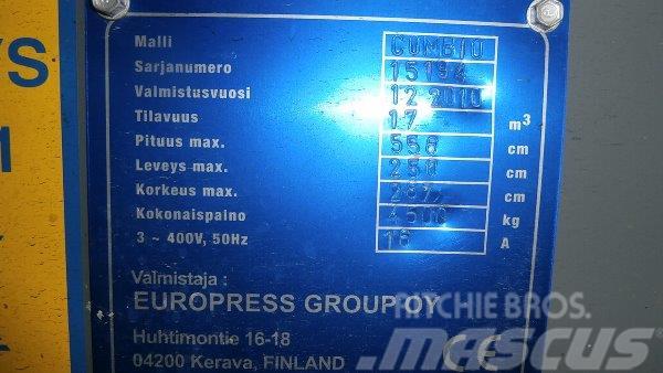 Europress Combio 17m3 Lumikko kylmäkone biojätteel Atik sikistiricilar