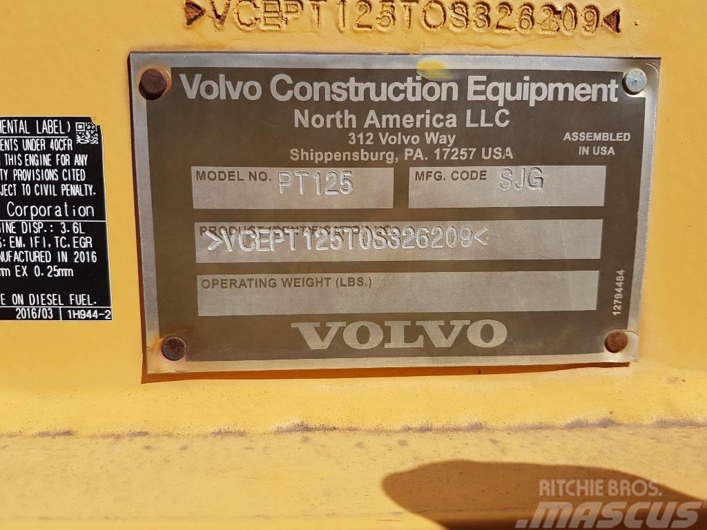 Volvo PT125 Pnömatik lastikli silindirler