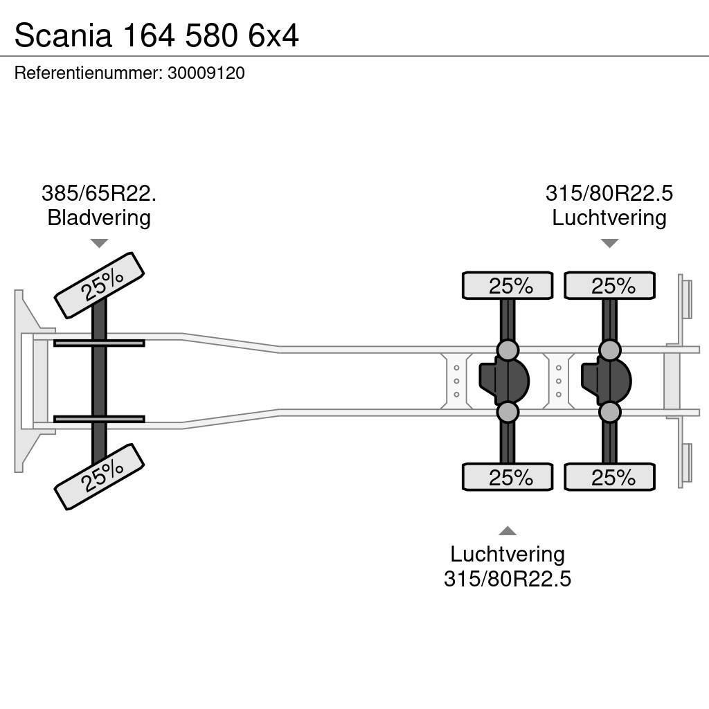 Scania 164 580 6x4 Çekiciler