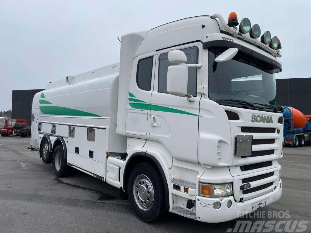 Scania R480 6x2*4 ADR Eurotank 19.000 l. Euro 5 Tankerli kamyonlar