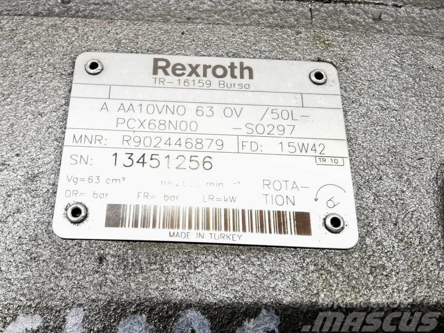 CLAAS Axion 830 {Rexroth A10V} main pump Hidrolik