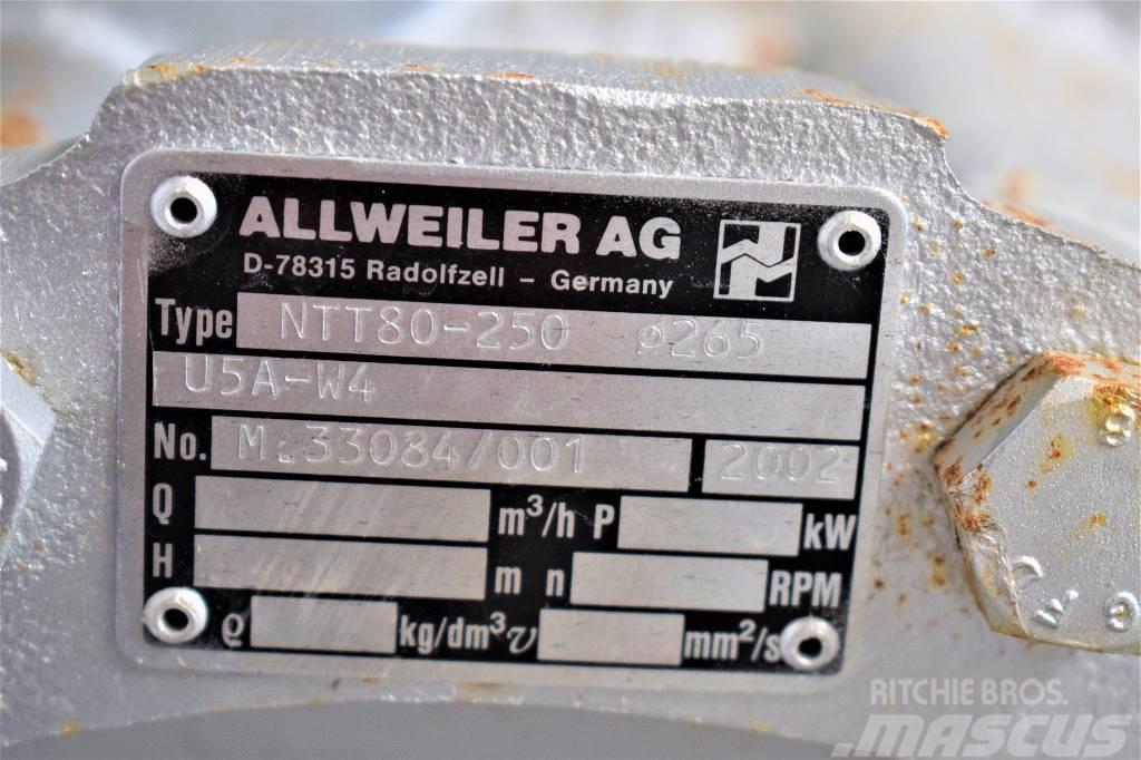Allweiler NTT80-250 Su pompalari