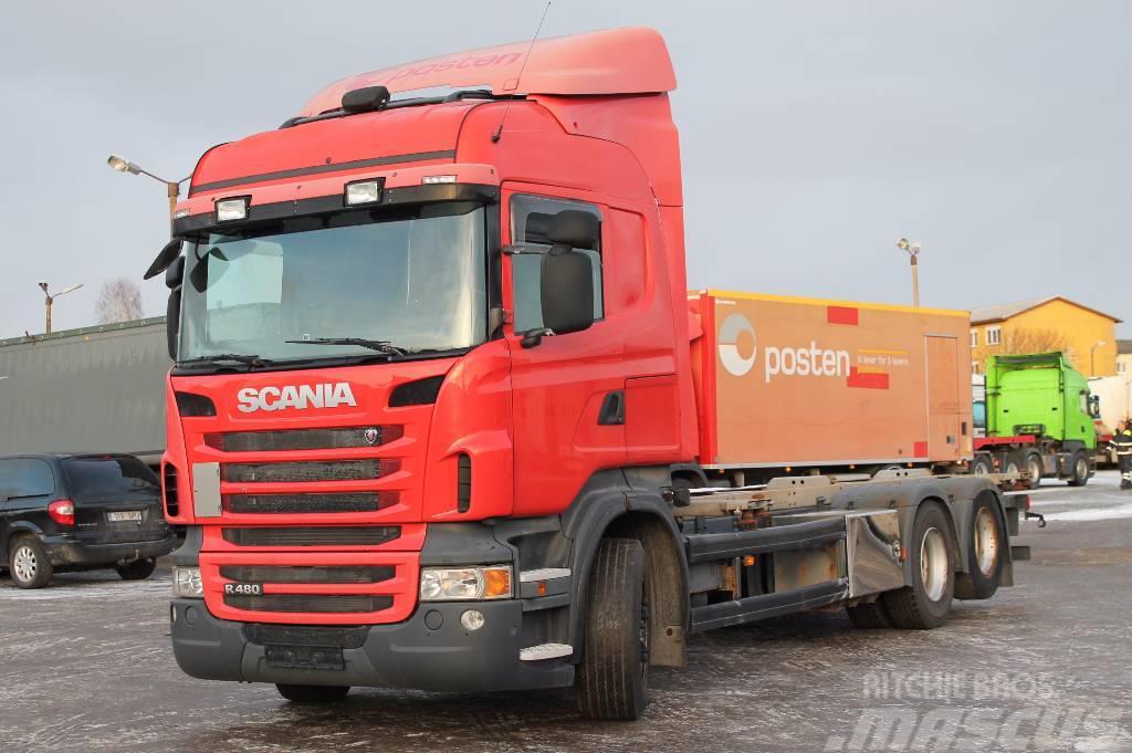 Scania R480 LB6X2HNB Römorklar, konteyner