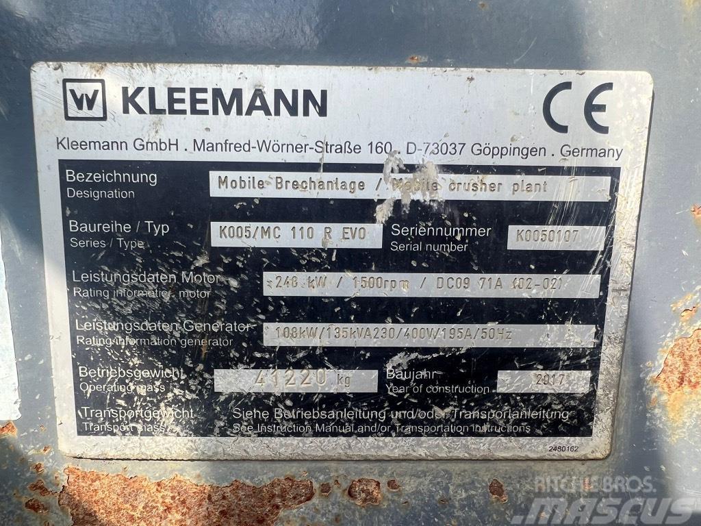 Kleemann MC 110 R Kırıcılar