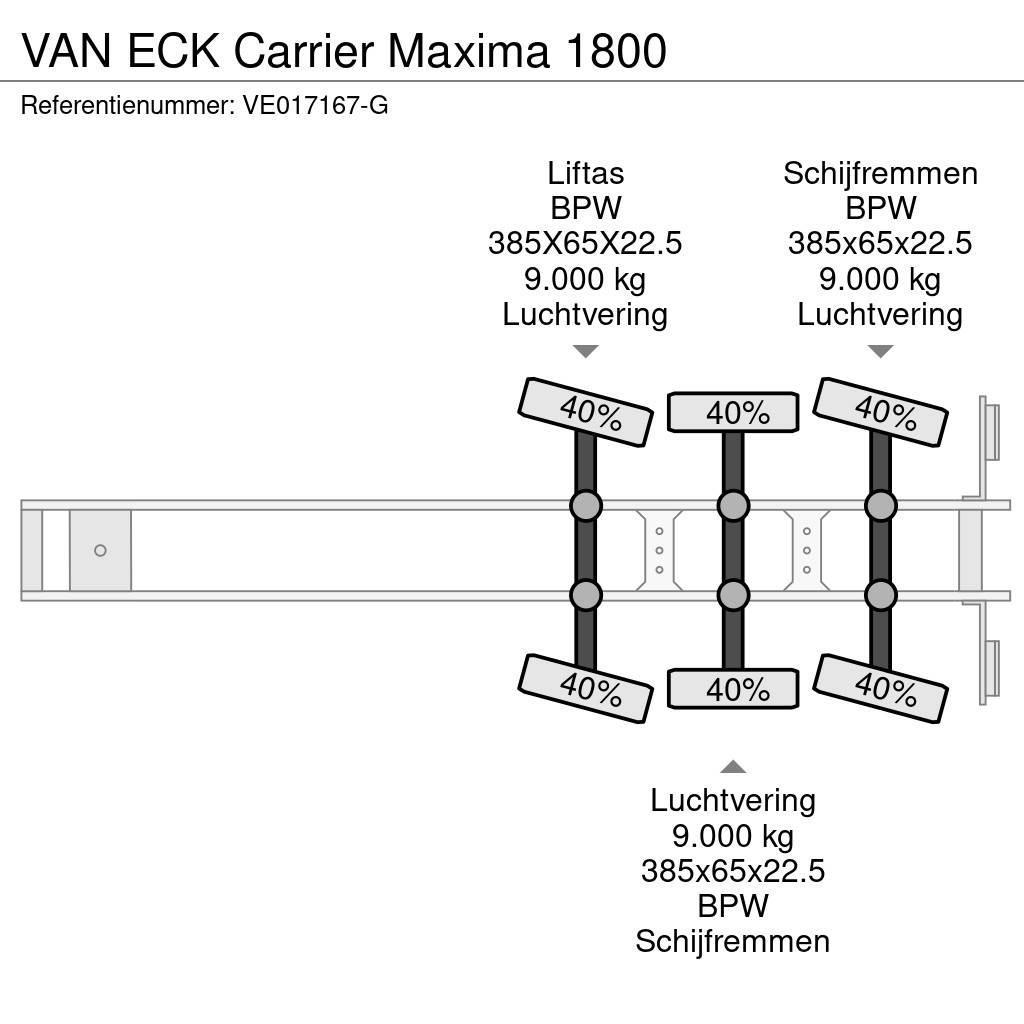 Van Eck Carrier Maxima 1800 Frigofrik çekiciler