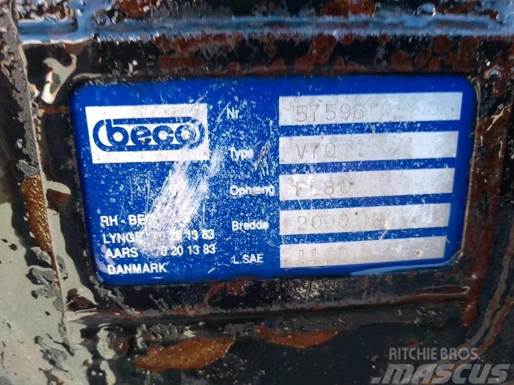 Beco Böschungslöffel S8 Beko kepçeleri