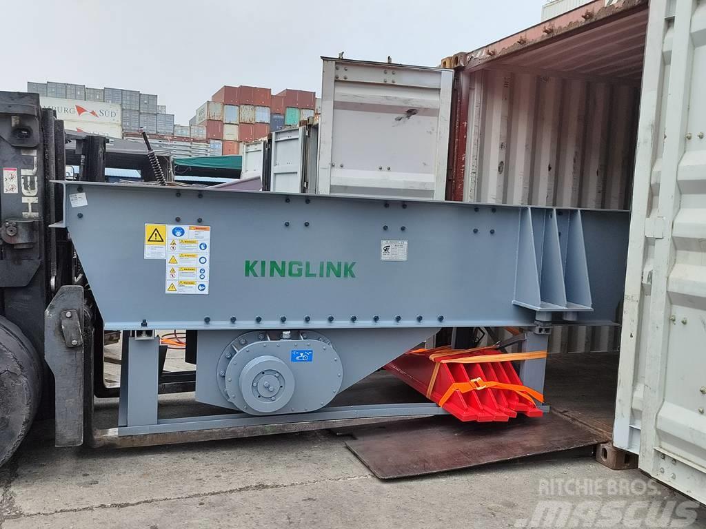 Kinglink ZSW-380x96 Heavy-Duty Vibrating Grizzly Feeder Besleme hatlari