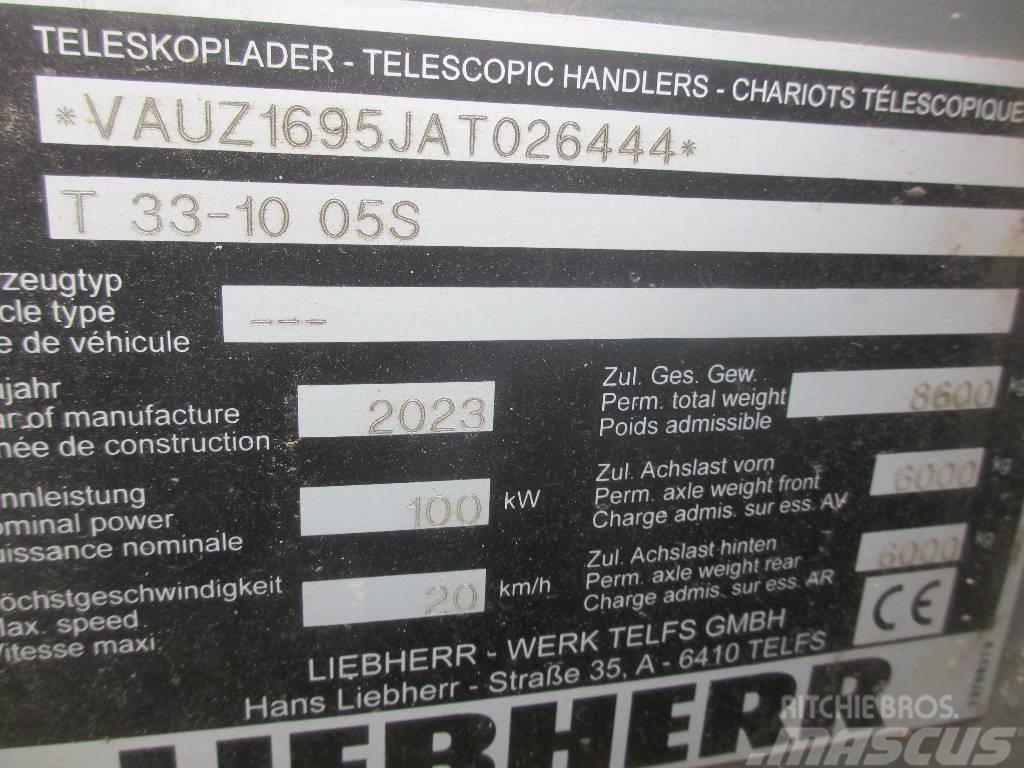 Liebherr T 33-10S Teleskopik yükleyiciler