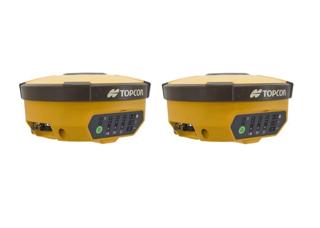 Topcon Dual Hiper V FH915 900 MHz Base/Rover Receiver Kit Diger parçalar