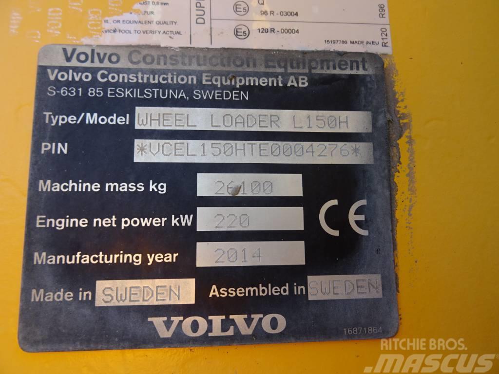 Volvo L 150 H Tekerlekli yükleyiciler