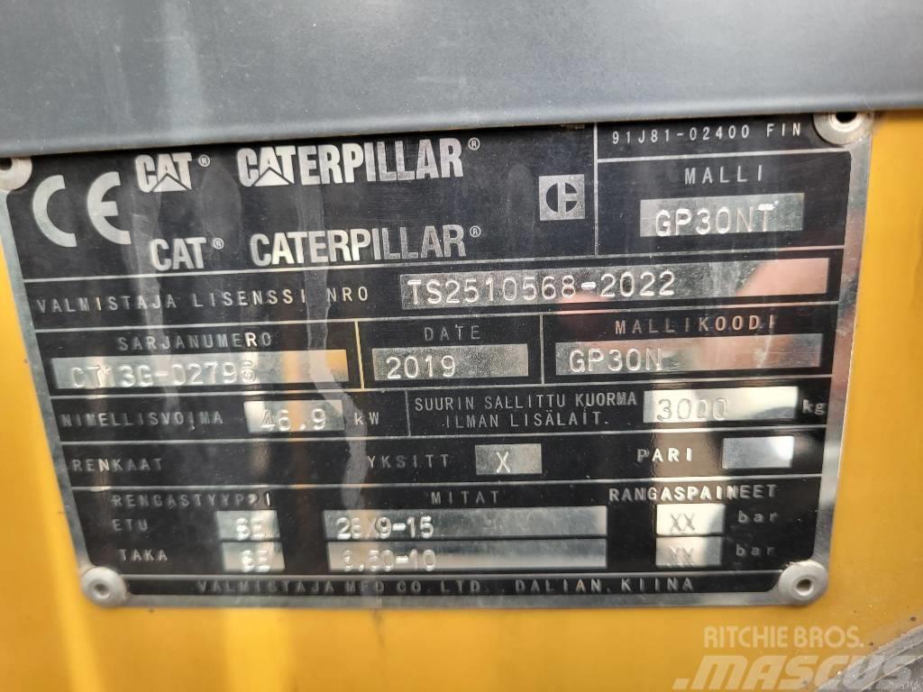 CAT GP 30 N LPG'li forkliftler