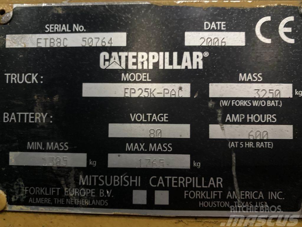 CAT EP25 K PAC Elektrikli forkliftler