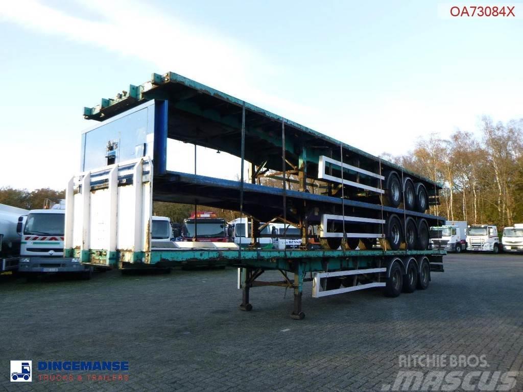 SDC Stack - 3 x platform trailer 13.6 m / 39 t Flatbed çekiciler