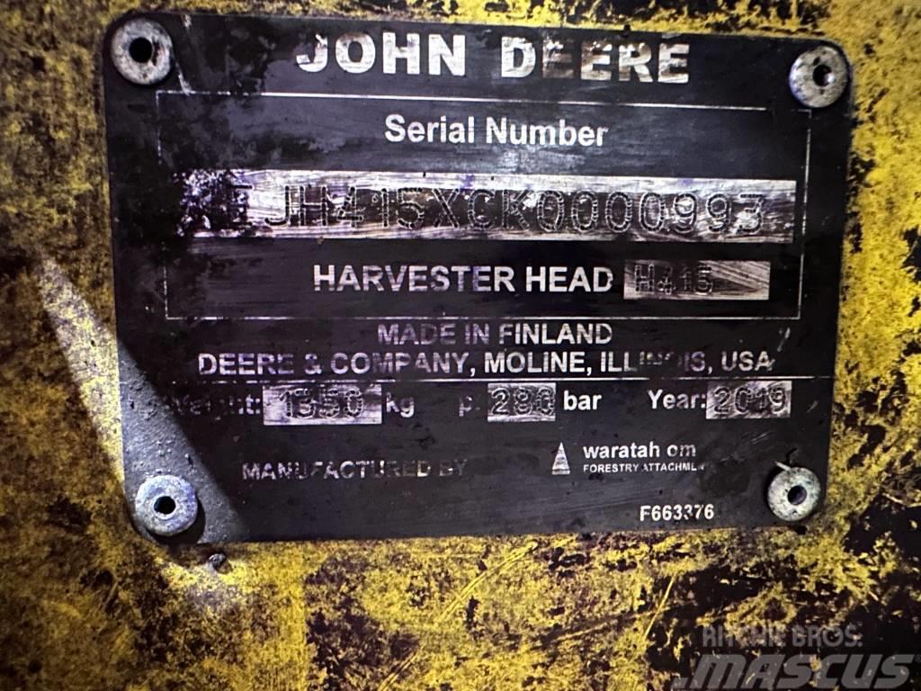 John Deere H 415 Agaç kesme robotlari