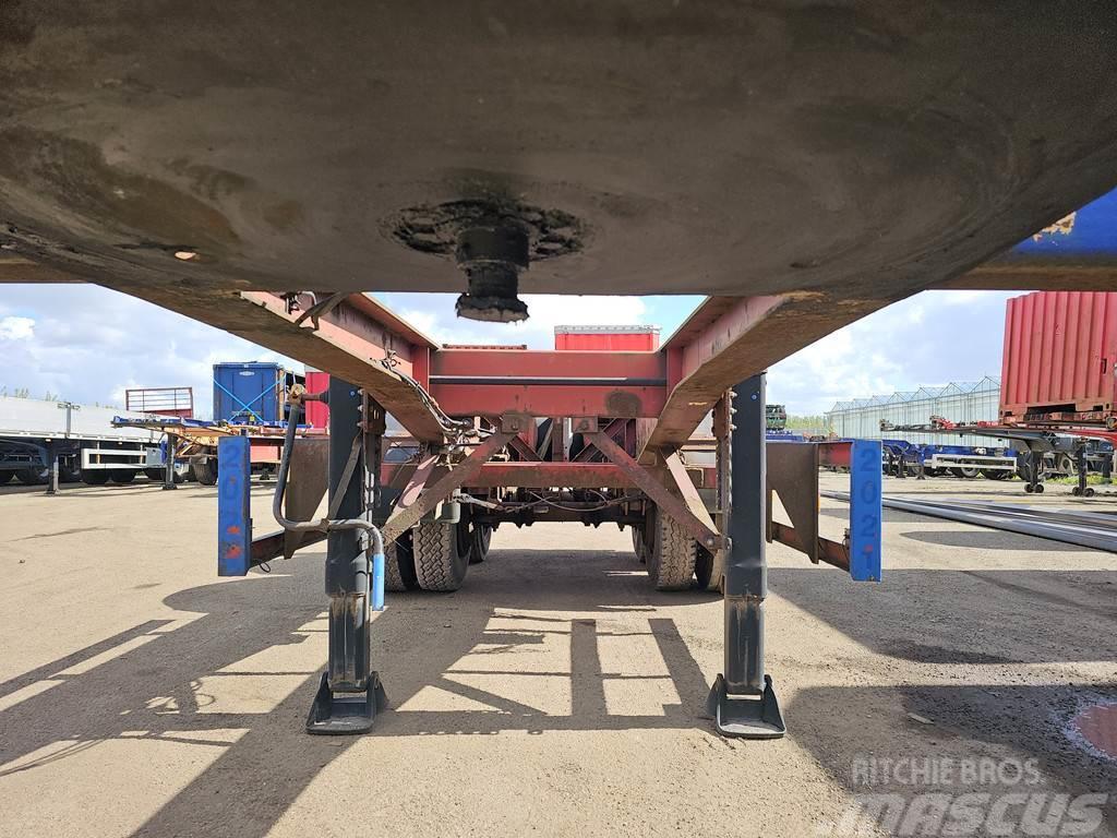 Köhler Elmshorn 20 ft container chassis  steel springs do Konteyner yari çekiciler