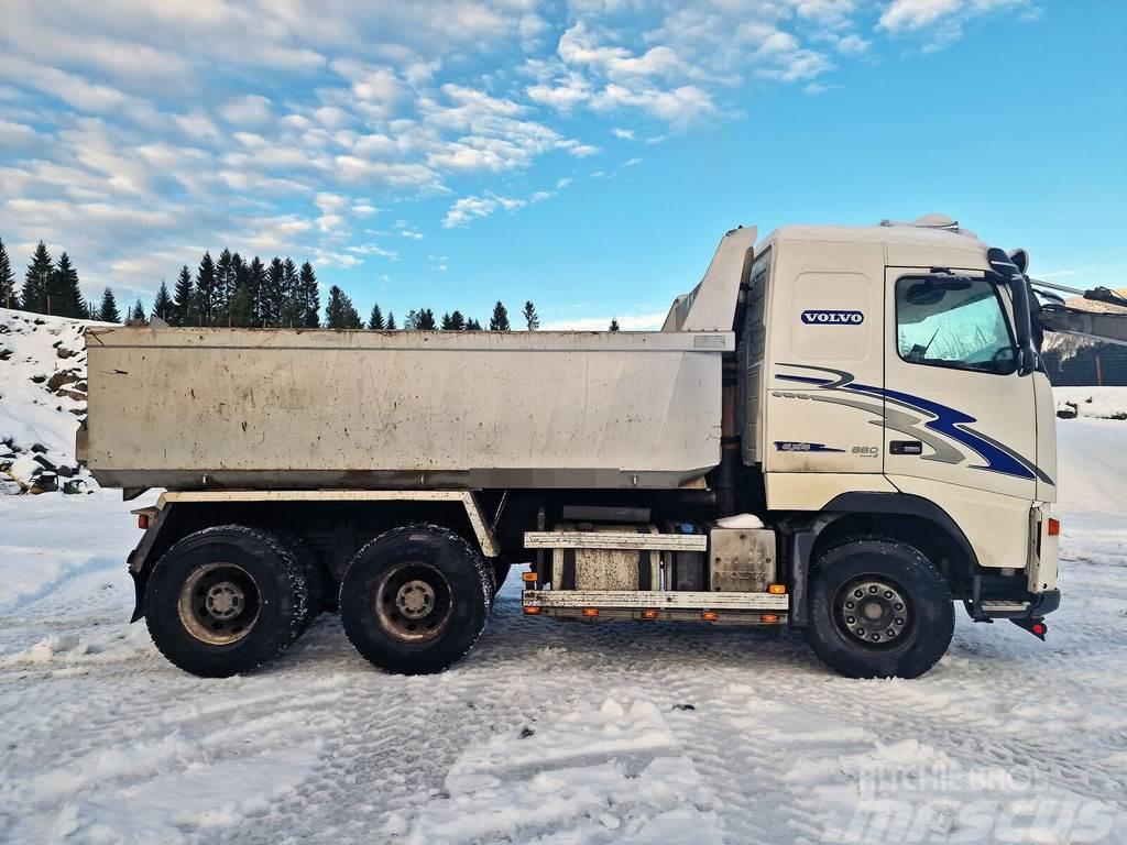 Volvo FH16 660 *6x4 *FULL STEEL *MAUR *RETARDER *VIDEO Damperli kamyonlar