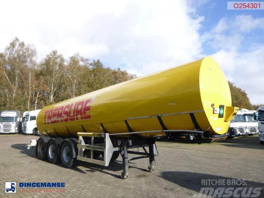  Crane Fruehauf Food (beer) tank inox 30 m3 / 2 com Tanker yari çekiciler