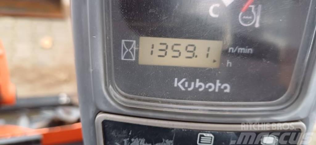 Kubota KX016-4HG Mini ekskavatörler, 7 tona dek