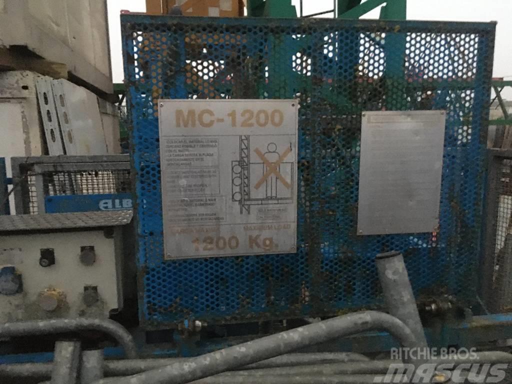  MONTACARGAS POR CREMALLERA ALBA MODELO MC-1200 Diger