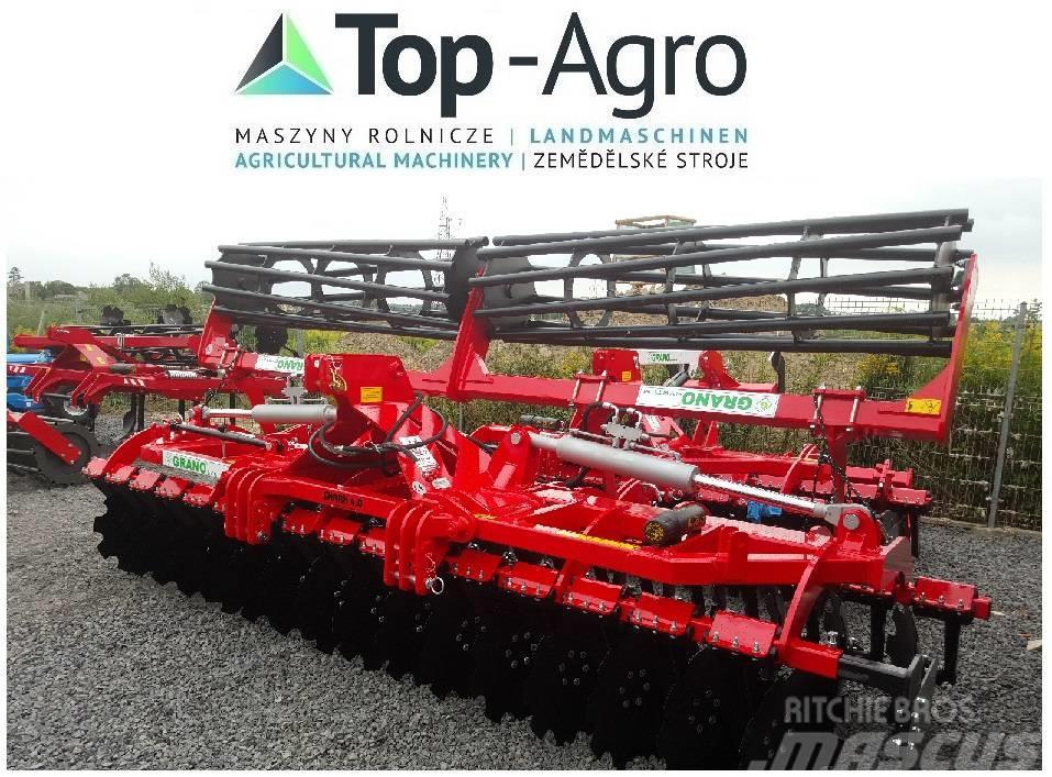 Top-Agro GRANO Disc Harrow 4m, OFAS 560mm, roller 500mm Diskaro