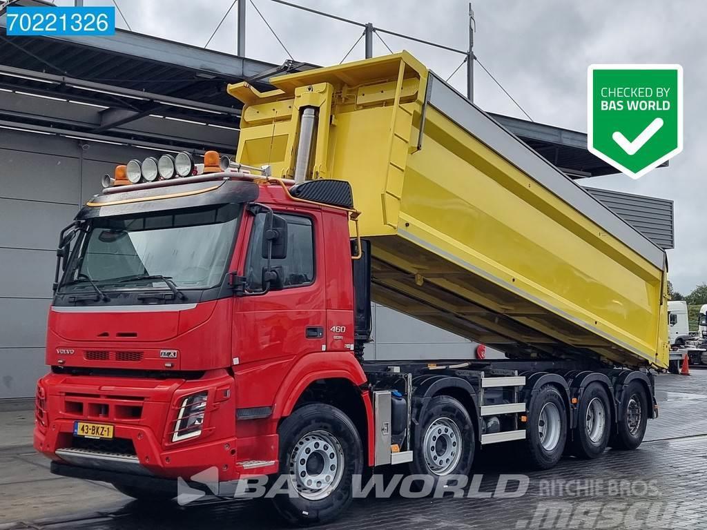 Volvo FMX 460 10X4 25m3 HYVA NL-Truck VEB+ Lift+Lenkachs Damperli kamyonlar