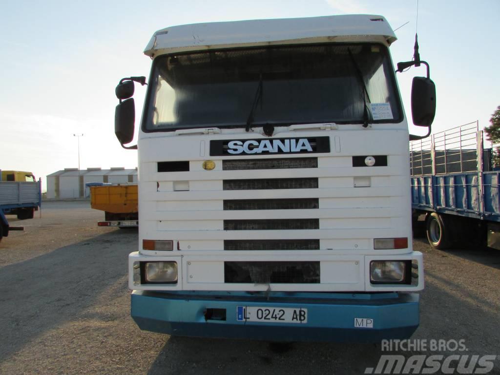 Scania 143 420 6X2 BASCULANTE Kayar tenteli kamyonlar